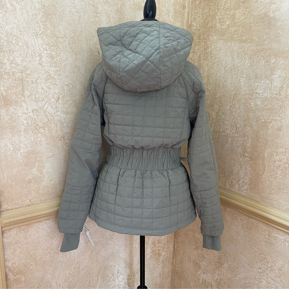 Free People Movement All Prepped Ski Snow Quilted Puffer Jacket Insulated Sz M - Picture 8 of 16